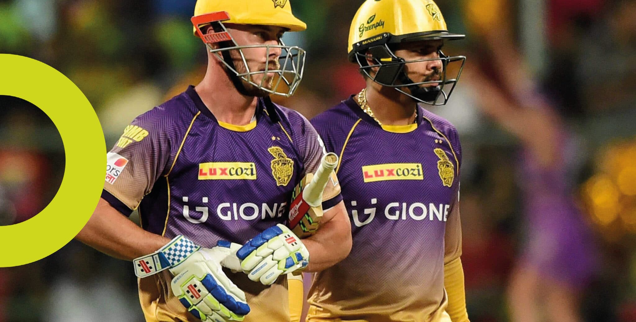 Kolkata Knight Riders IPL Kit Design