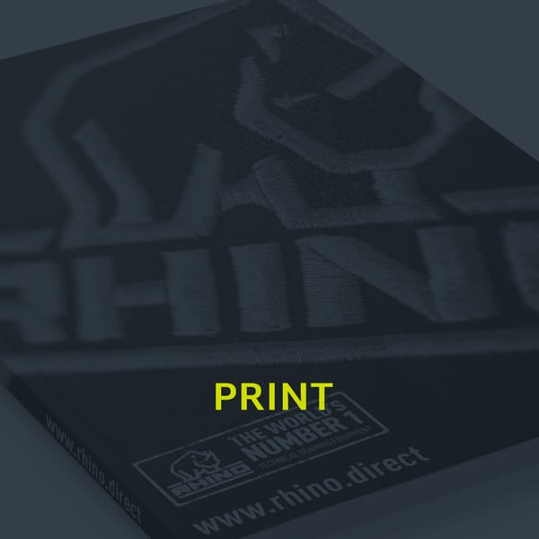 A image showing the print section of our portfolio