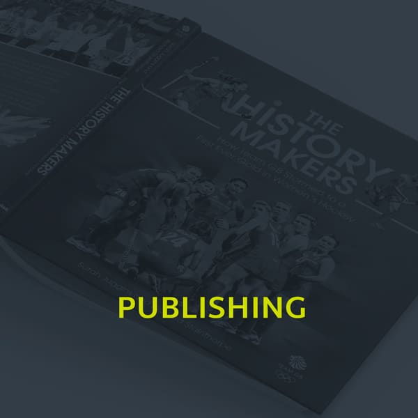 A image showing the publishing section of our portfolio